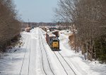 CSXT 4450 Switches Rigtby Yard